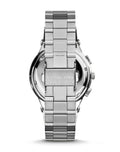 Michael Kors Wyatt White Dial Silver Steel Strap Watch For Women - MK5932