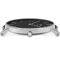 Daniel Wellington Classic Durham Black Dial Brown Leather Strap Watch For Women - DW00100142