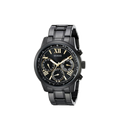 Guess Classic Multi-Function Black Dial Black Steel Strap Watch For Women - W0330L15