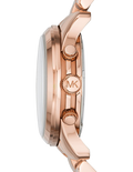 Michael Kors Runway Iridescent Dial Rose Gold Steel Strap Watch for Women - MK5940