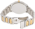 Michael Kors Hartman Quartz White Dial Two Tone Steel Strap Watch For Women - MK3521