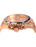 Michael Kors Everest Chronograph Rose Gold Dial Rose Gold Steel Strap Watch For Women - MK5755