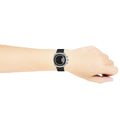 Gucci Grip Chronograph Black Dial Black Rubber Strap Watch For Men - YA157301