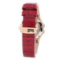 Maserati Potenza Silver Dial Red Leather Strap Watch For Women - R8851108501