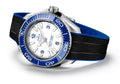 Omega Planet Ocean 6000M Co Axial Master Chronometer 45.5mm White Dial Black Rubber Strap Watch for Men - 21532462104001