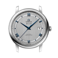 Omega De Ville Prestige Co-Axial Rhodium Silver Dial Silver Steel Strap Watch for Men - 424.10.40.20.02.001