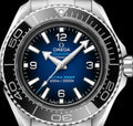 Omega Seamaster Planet Ocean 6000M Co Axial Master Chronometer Blue Dial Silver Steel Strap Watch for Men - 21530462103001