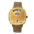Gucci Grip Yellow Gold Dial Yellow Gold Steel Strap Unisex Watch -  YA157403