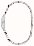 Guess Lily Quartz Silver Dial Silver Steel Strap Watch For Women - GW0528L1