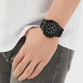 Philipp Plein Octagon Black Dial Black Silicone Strap Watch for Men - PWTBA0623