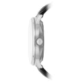 Mido Comander II Automatic Chronometer Silver Dial Black Leather Strap Watch For Men - M021.431.16.031.00
