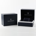 Maserati Traguardo Chronograph Black Dial Silver Steel Strap Watch For Men - R8873612059