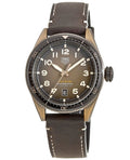 Tag Heuer Autavia Brown Dial Brown Leather Strap Watch for Men - WBE5191.FC8276