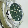 Maurice Lacroix Aikon Automatic Green Dial Silver Steel Strap Watch for Men - AI1807-SS002-630-1