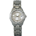 Guess Water Pro Diamonds Silver Dial Silver Steel Strap Watch For Women - G75511M