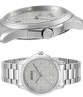 Gucci G Timeless Quartz Silver Dial Silver Steel Strap Watch For Women - YA126459