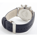 Emporio Armani Gianni White Dial Black Leather Strap Watch For Men - AR0385