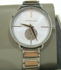 Michael Kors Portia Quartz Silver Dial Two Tone Steel Strap Watch For Women - MK3709