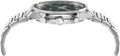 Salvatore Ferragamo Sapphire Chrono Green Dial Silver Steel Strap Watch for Men - SFME00421
