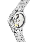 Tissot Chemin Des Tourelles Powermatic 80 Rubies Mother of Pearl Dial Silver Steel Strap Watch For Women - T099.207.11.113.00