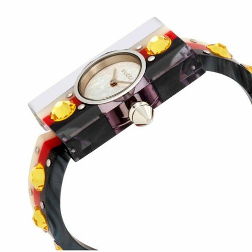 Gucci Web Pink Mother of Pearl Dial Watch For Women - YA143524