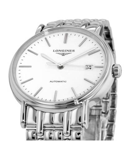 Longines Presence 38.5mm Automatic Stainless Steel Watch for Men - L4.921.4.12.6