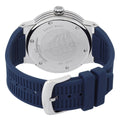 Salvatore Ferragamo F-80 Blue Dial Blue Rubber Strap Watch For Men - SFHY01022