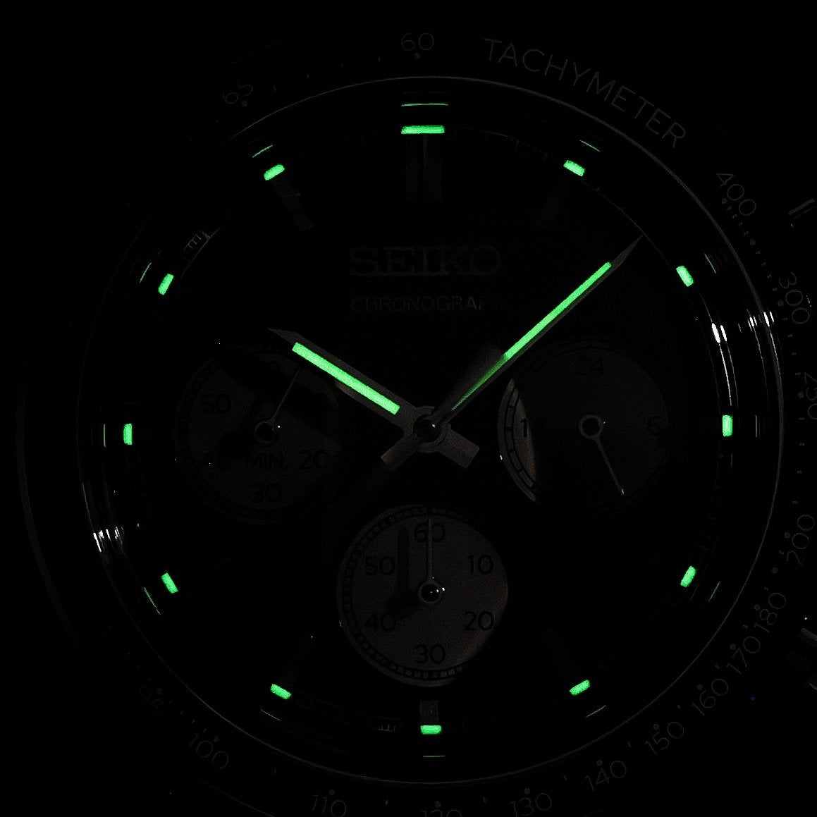 Seiko 5 Sport Black Dial Silver Steel Strap Watch for Men - SSB479P1