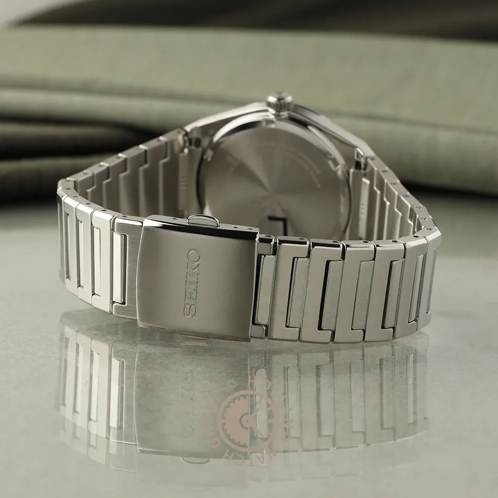 Seiko Conceptual Blue Dial Silver Steel Strap Watch for Men - SUR599P1
