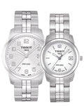 Tissot T Classic PR100 Silver Dial Silver Steel Strap Watch For Women - T049.210.11.032.00