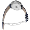 Tissot PRC 200 Chronograph Blue Dial Blue Leather Strap Watch For Men - T055.417.16.047.00