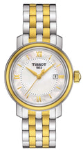 Tissot T Classic Bridgeport Silver Dial Two Tone Mesh Bracelet Watch For Men - T097.410.22.038.00