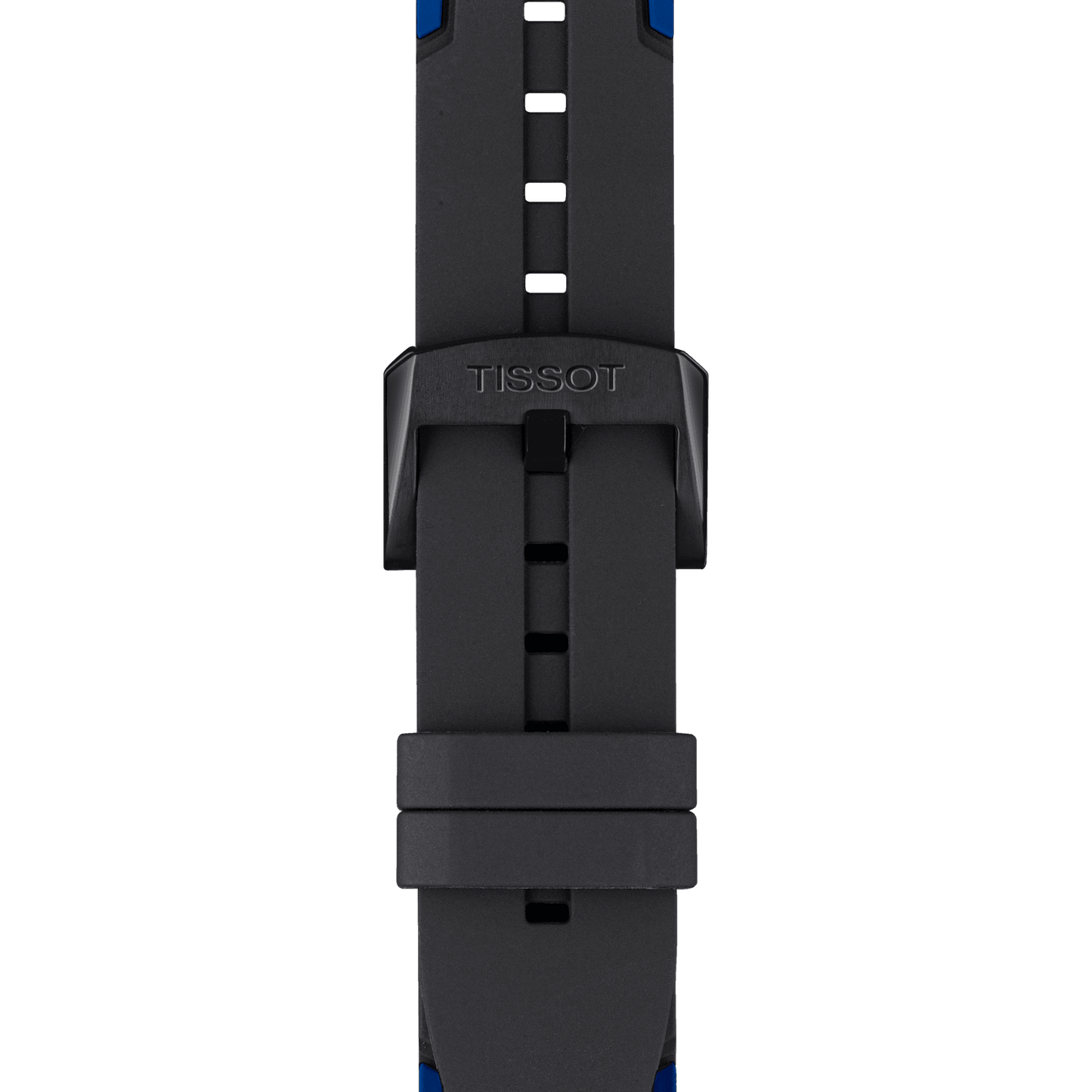 Tissot T Race Cycling Black Dial Two Tone Rubber Strap Watch For Men - T111.417.37.441.06
