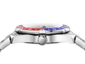 Tag Heuer Aquaracer GMT Caliber 7 Pepsi Black Dial Silver Steel Strap Watch for Men - WAY201F.BA0927