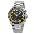 Tag Heuer Formula 1 Chronograph Black Dial Silver Steel Strap Watch for Men- CAZ101AC.BA0842