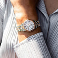 Tissot T Classic Carson Premium 30 White Dial Two Tone Steel Strap Watch for Women - T122.207.22.033.00