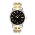 Tissot T Classic Dream Black Dial Two Tone Steel Strap Watch for Men - T033.410.22.053.01