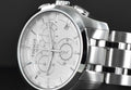 Tissot T Classic Couturier Chronograph White Dial Silver Steel Strap Watch For Men - T101.617.11.031.00