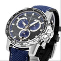 Tissot Supersport Chrono Black Dial Blue Nylon Strap Watch for Men - T125.617.17.051.03