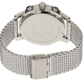 Tommy Hilfiger Harrison Quartz Grey Dial Silver Mesh Bracelet Watch for Men - 1790877
