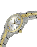 Tissot T Classic PR100 White Dial Two Tone Steel Strap Watch For Women - T049.210.22.032.00