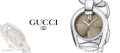 Gucci Horsebit Collection Quartz Brown Dial Silver Steel Strap Watch For Women - YA139501