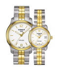 Tissot T Classic PR100 Gold Plated Quartz Watch For Women - T049.210.22.017.00
