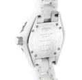 Chanel J12 Sapphire Bezel Ceramic White Dial White Steel Strap Watch for Women - J12 H2010