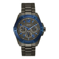 Guess Flagship Multifunction Chronograph Grey Dial Grey Steel Strap Watch for Men - W0601G1