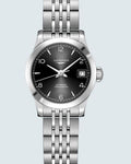 Longines Record Black Dial Automatic Stainless Steel 40mm Watch for Men - L2.821.4.56.6