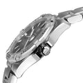 Tag Heuer Aquaracer Automatic Black Dial Silver Steel Strap Watch for Men - WAY2010.BA0927