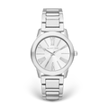 Michael Kors Hartman Quartz Silver Dial Silver Steel Strap Watch For Women - MK3489