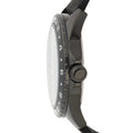 Guess Odyssey Quartz Black Dial Black Silicone Strap Watch For Men - W1108G3